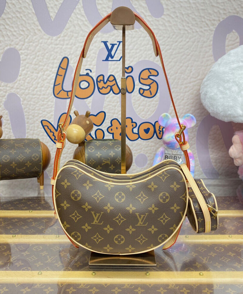 Louis Vuitton Croissant MM M46828 Brown